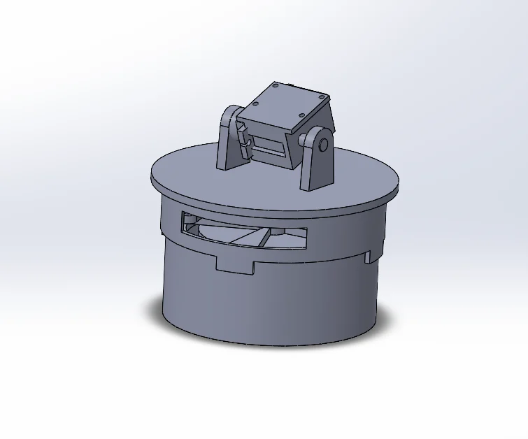 CAD prototype concept for the ground-station assembly.