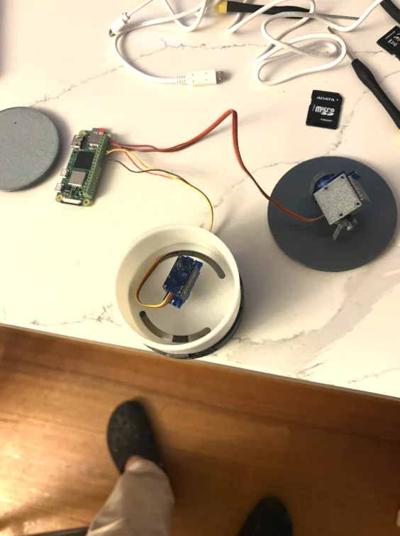Ground-station electronics and GPIO wiring